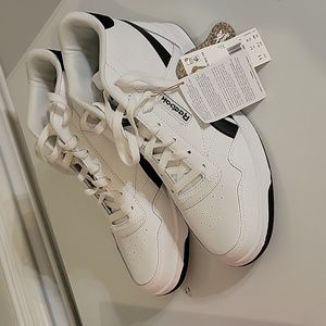 Reebok, white & black, High Top, size 11 NWT